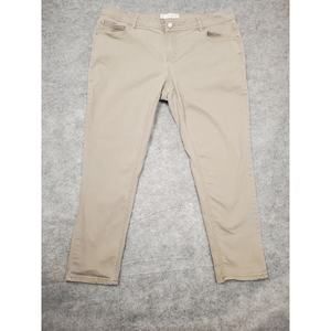 Est. 1946 Denim Women's 16WP Curvy Tan Denim Pants